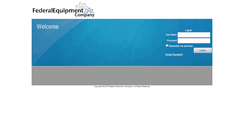 Desktop Screenshot of portal.fedequip.com